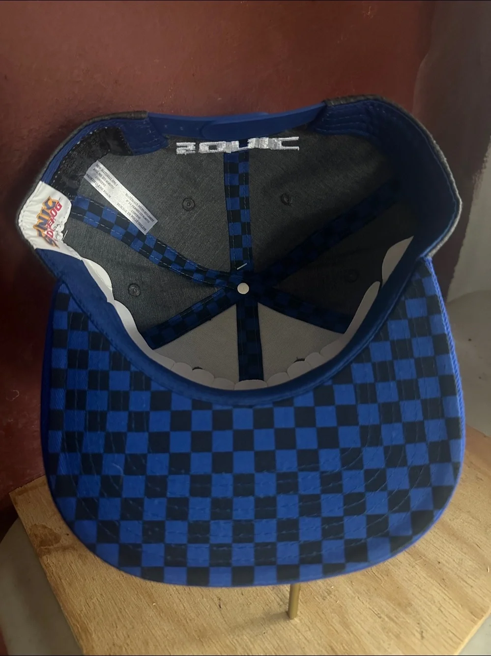 Sega Sonic the hedgehog gamer snapback hat retro video games cap nwt